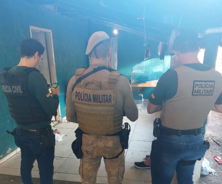 Operação contra organizações criminosas cumpre ordem judicial em Luzerna e outras cidades do Oeste
