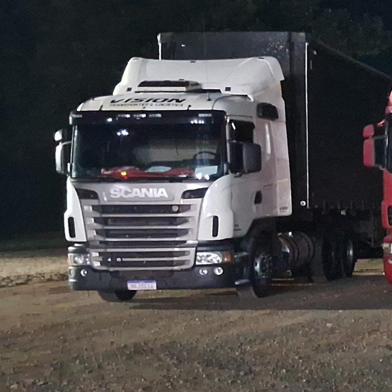 Motorista é feito refém em assalto e tem carreta roubada na BR-153