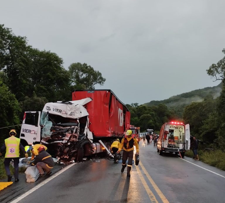 Veículo da região se envolve em acidente com morte na BR-282