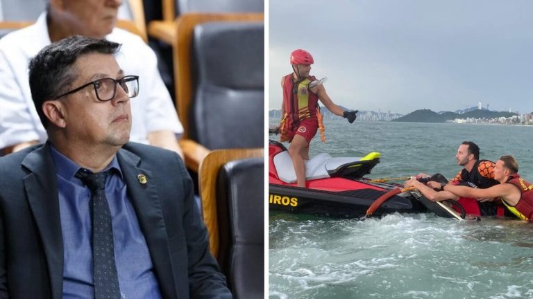Vereador morre de causas desconhecidas após ser resgatado no mar em SC