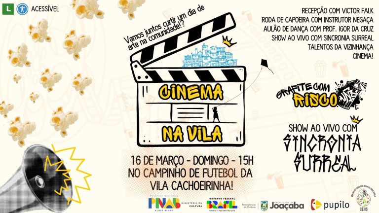Cinema na Vila: Cultura e comunidade reunida