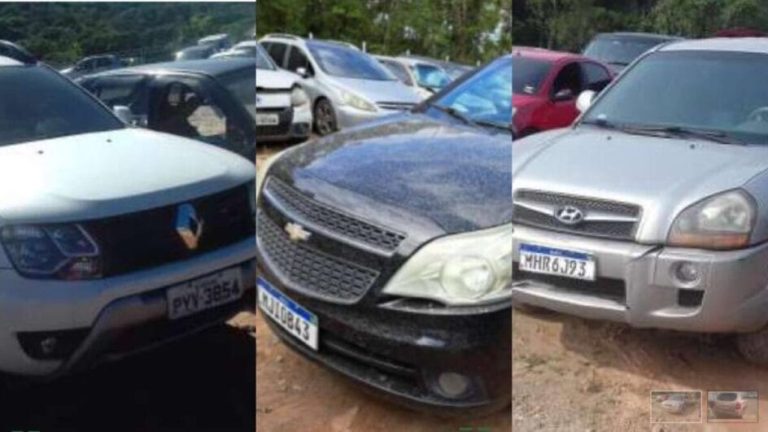FOTOS: Leilão do Detran em SC tem carros mais baratos do que Iphone; saiba como participar