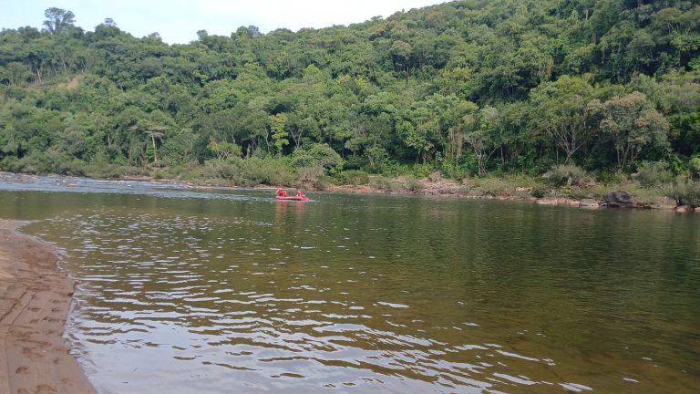 Adolescente desaparecido em rio no interior Piratuba é encontrado sem vida
