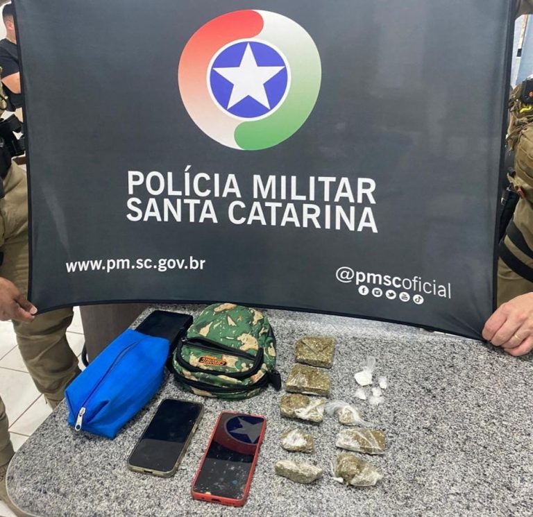 Homem é preso por tráfico de drogas em Campos Novos