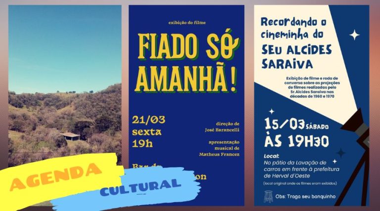 Confira a Agenda Cultural da semana