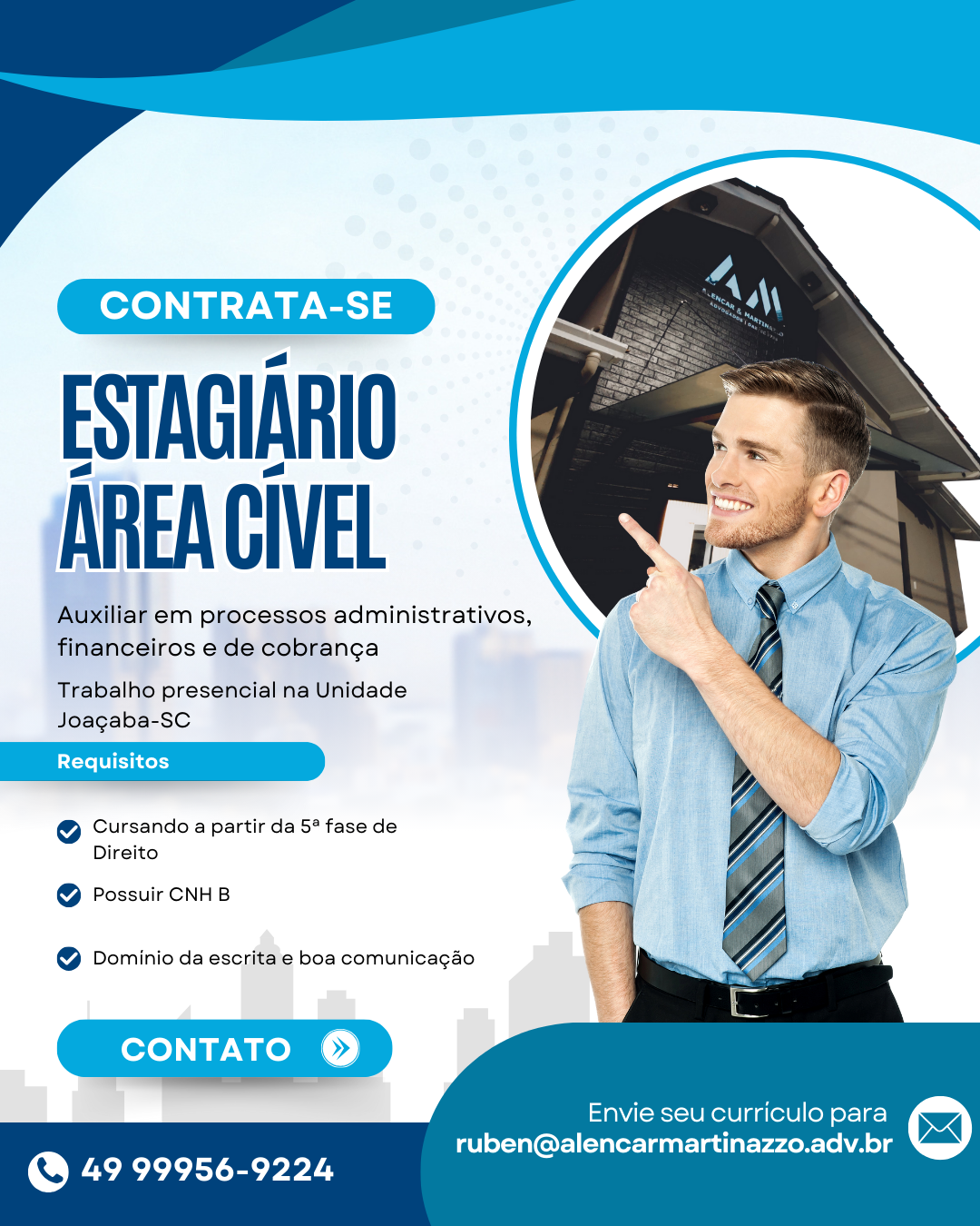 ESTAGIÁRIO – ÁREA CÍVEL