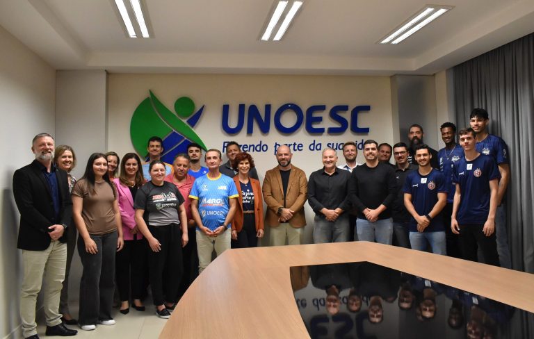 Unoesc formaliza parceria com associações esportivas de Joaçaba