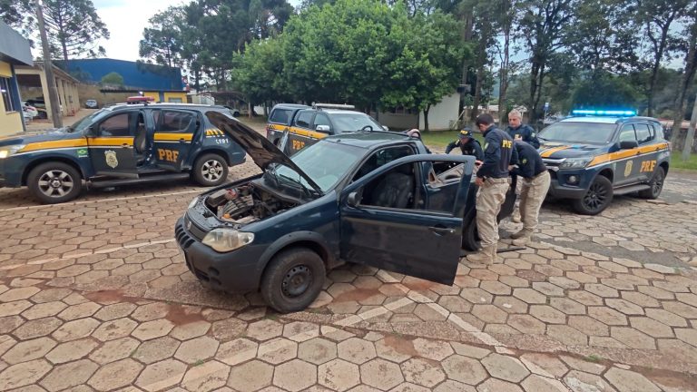 Tecnologia contra o crime: PRF usa scanner veicular e apreende quase 56 kg de maconha em Chapecó