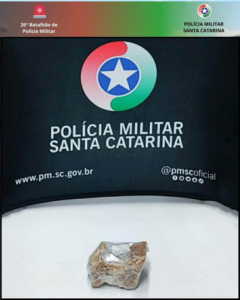 Mais uma prisão por tráfico de drogas é realizada em Herval d’Oeste