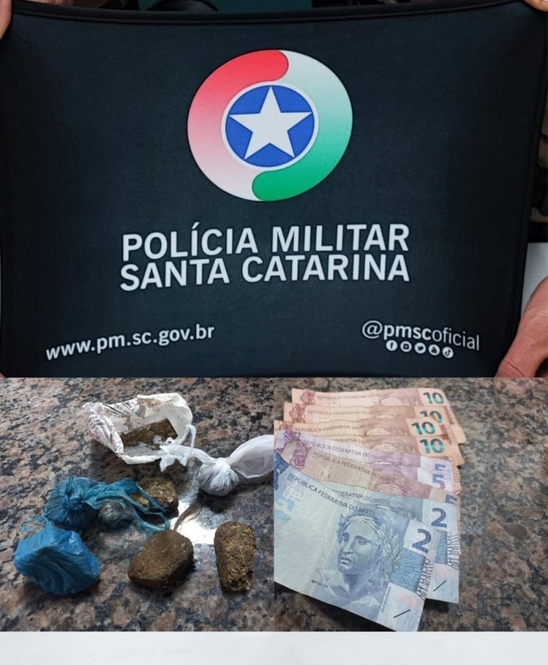 PM prende homem por tráfico de drogas em Herval d’Oeste