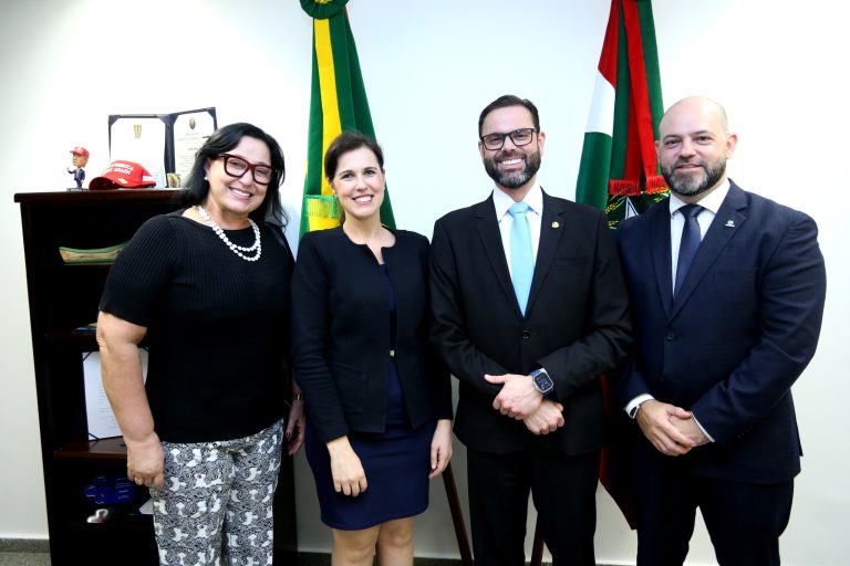 Reitor da Unoesc visita parlamentares em Brasília
