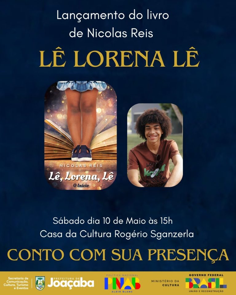 Aos 16 anos, Nicolas Reis lança seu quarto livro: Lê, Lorena, Lê