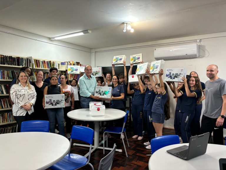 Joaçaba investe em robótica educacional para desenvolver habilidades cognitivas e melhorar o desempenho escolar