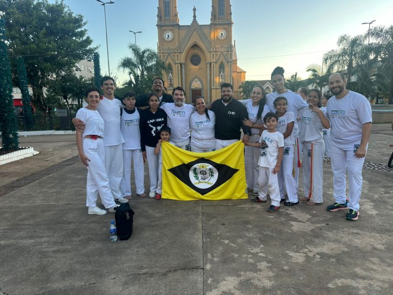 Grupo Capoeira Brasil promove intercâmbio cultural entre Herval d’ Oeste e Xaxim