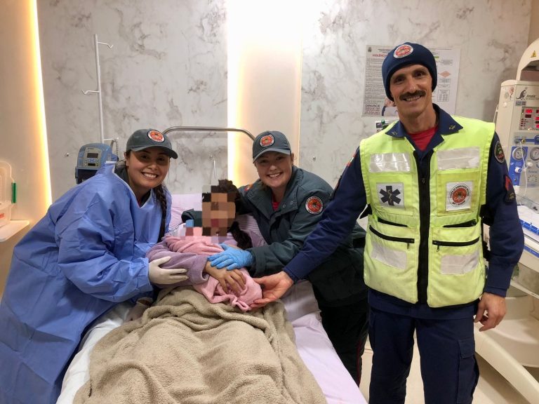 Gestante dá à luz dentro de viatura dos bombeiros em Fraiburgo