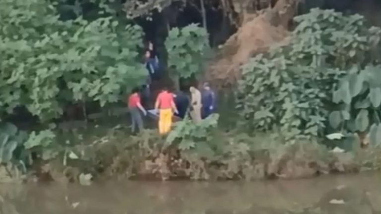 Polícia busca identificar corpo encontrado no Rio do Peixe, em Videira