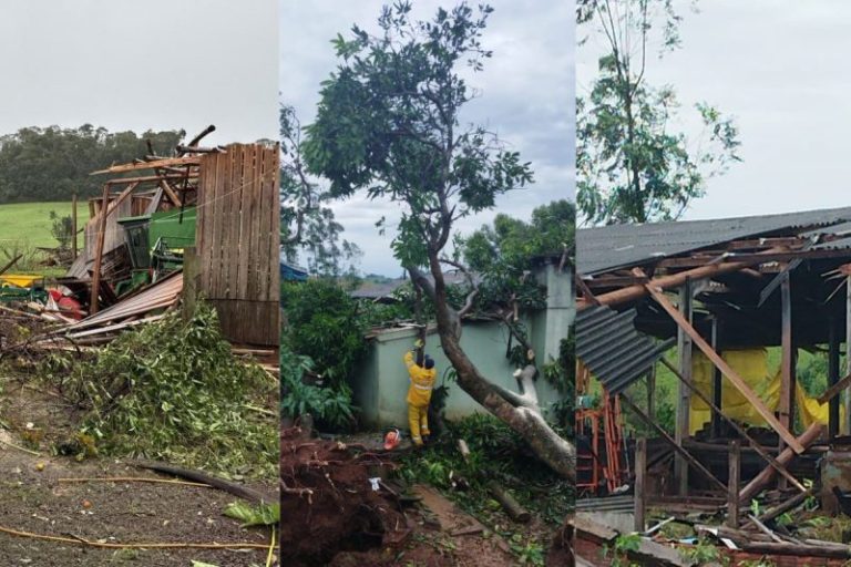 Classificado anteriormente como microexplosão, temporal que causou morte no Oeste foi um tornado, diz Defesa Civil
