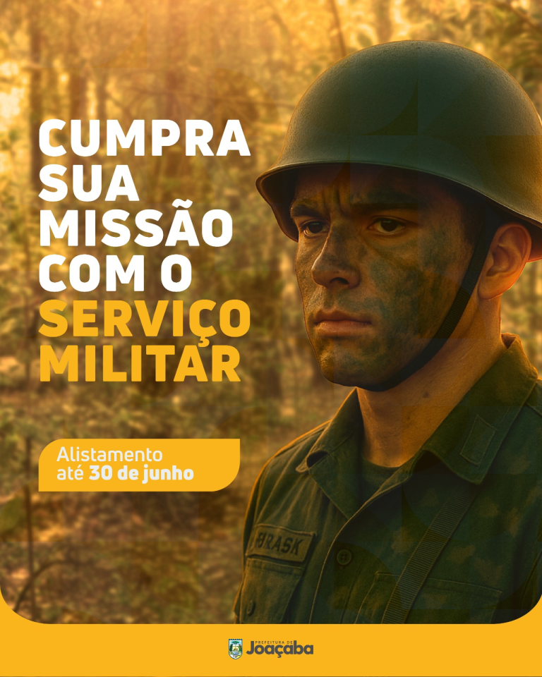 Prazo para Alistamento Militar está se encerrando