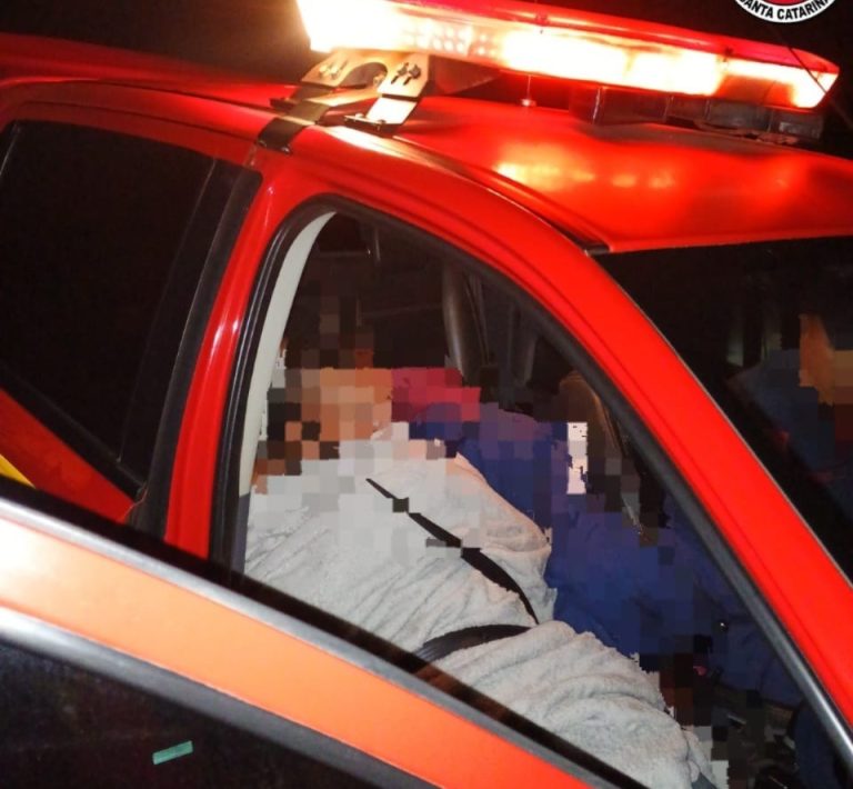 Homem é resgatado com hipotermia após desaparecer ao sair para coletar pinhão no Meio-Oeste