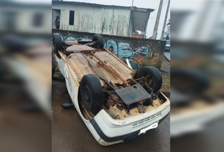 Chuva causa dois acidentes de trânsito em Campos Novos