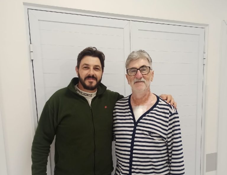 Paciente de Campos Novos comemora sucesso de cirurgia rara: “Hoje tenho uma nova vida”