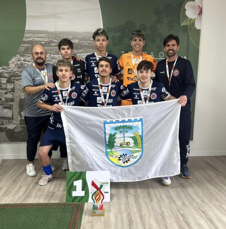 Equipe Sub-17 do Joaçaba Futsal é bicampeã regional dos Joguinhos Abertos de Santa Catarina