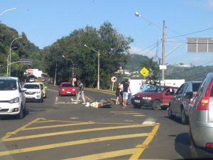 Ponto crítico! Vereador sugere rótula ou semáforo na entrada da Vila Pedrini