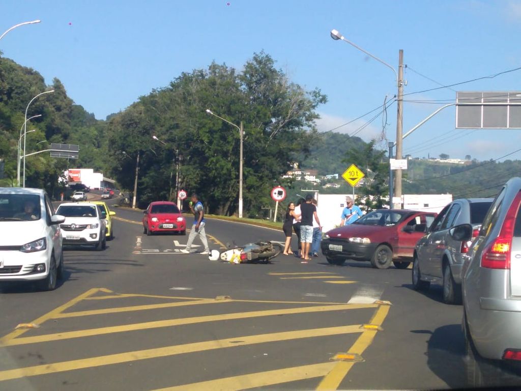 Ponto crítico! Vereador sugere rótula ou semáforo na entrada da Vila Pedrini