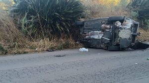 Dois jovens morrem em grave acidente na SC-135