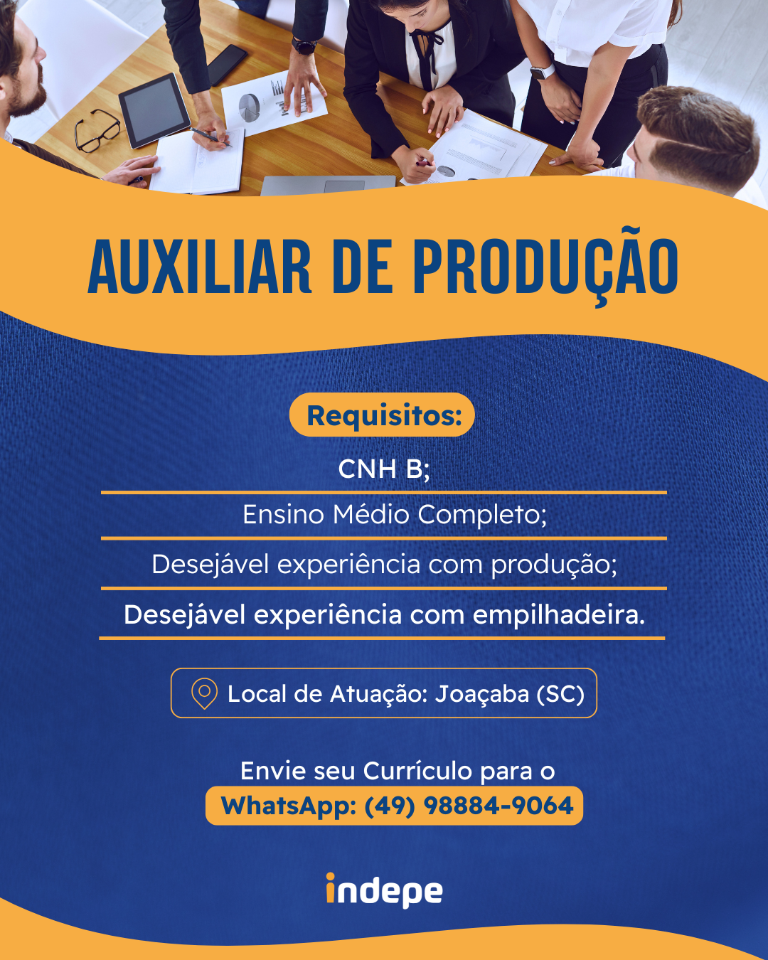 Auxiliar de Produção