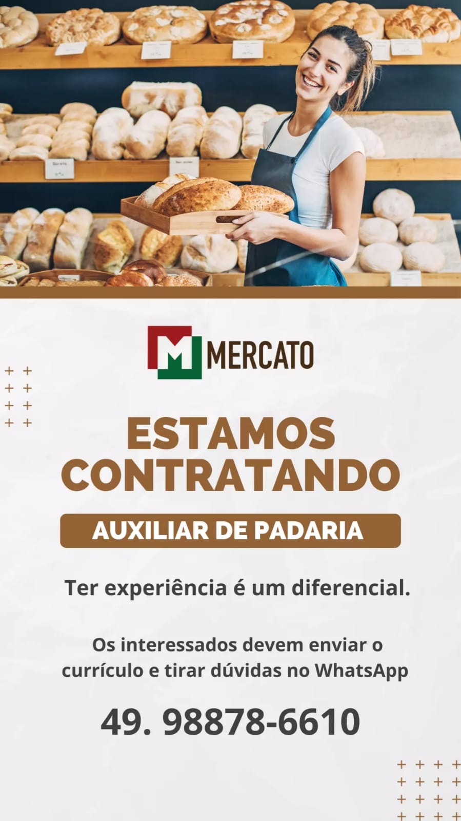 Auxiliar de Padaria
