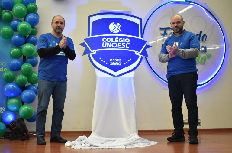 Unoesc consolida a nova marca Colégio Unoesc