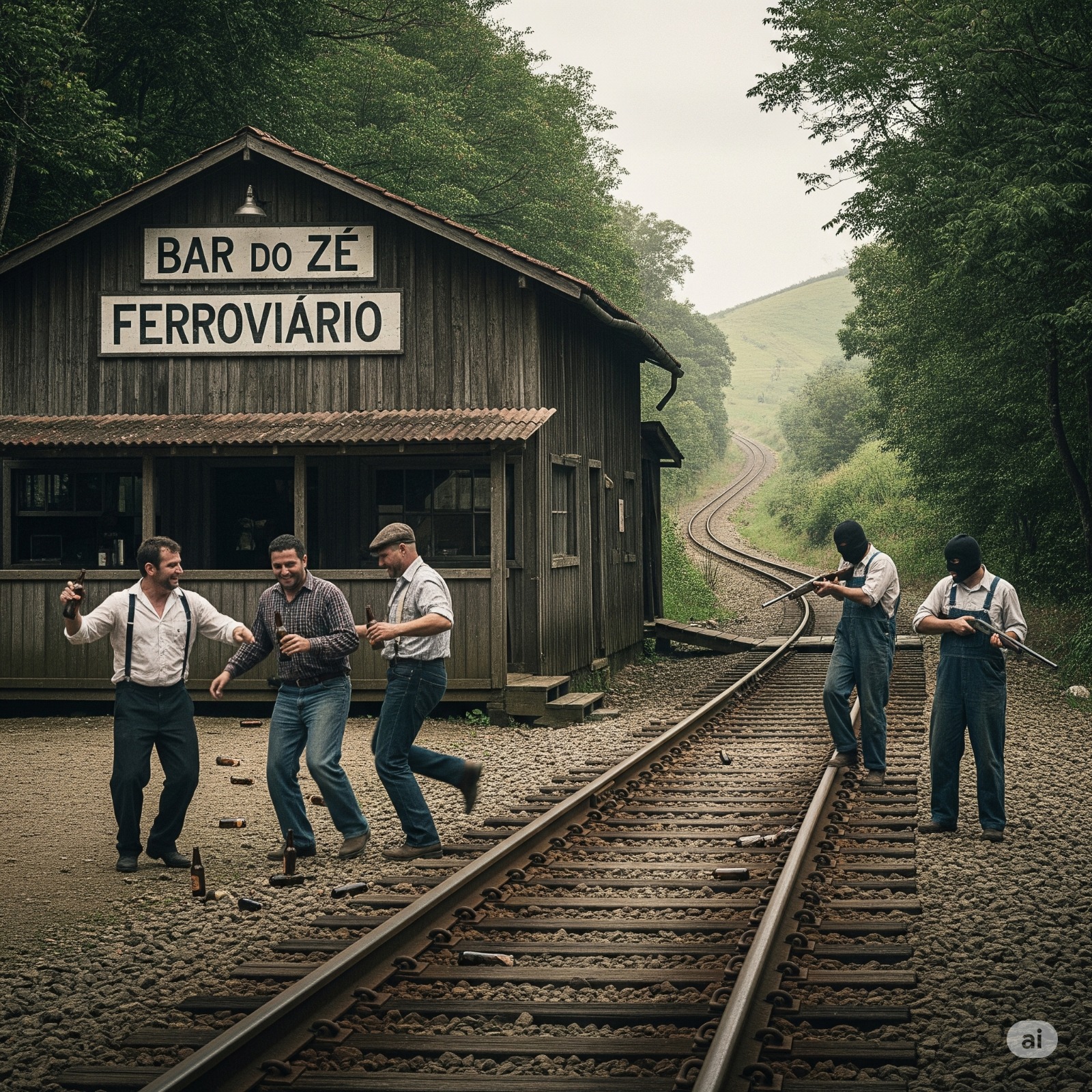 Entre Trilhos, Garrafas e Tiros – A Emocionante História de Zé Ferroviário
