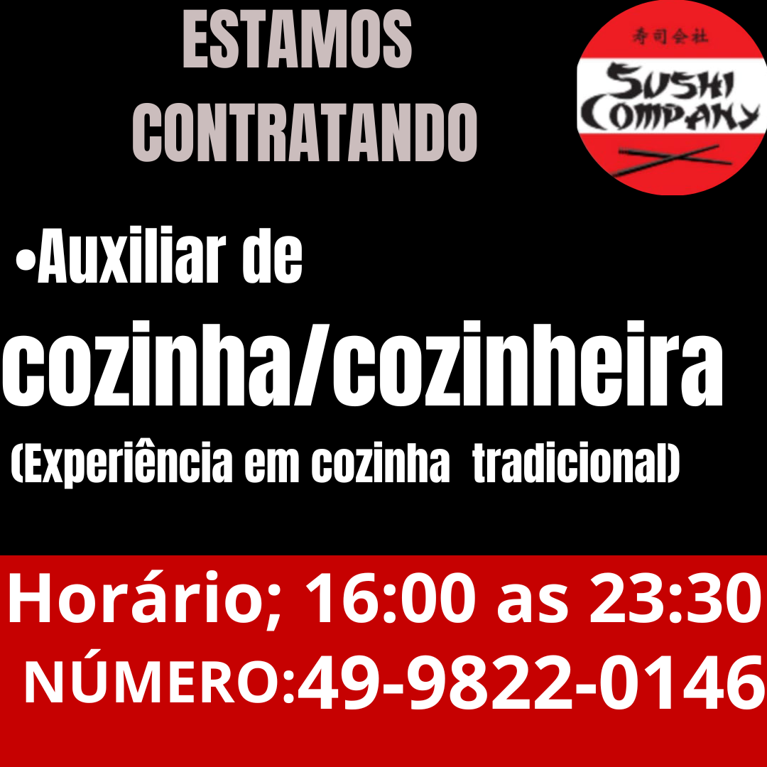 cozinheiro auxiliar