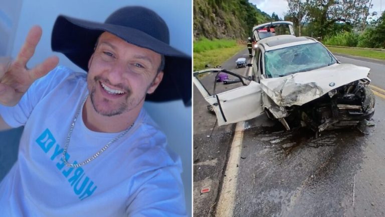 Influenciador catarinense morre após capotar BMW na BR-470