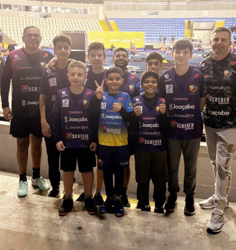 Pró Tênis de Mesa de Joaçaba conquista oito medalhas em competição nacional e promove torneio aberto no dia 12