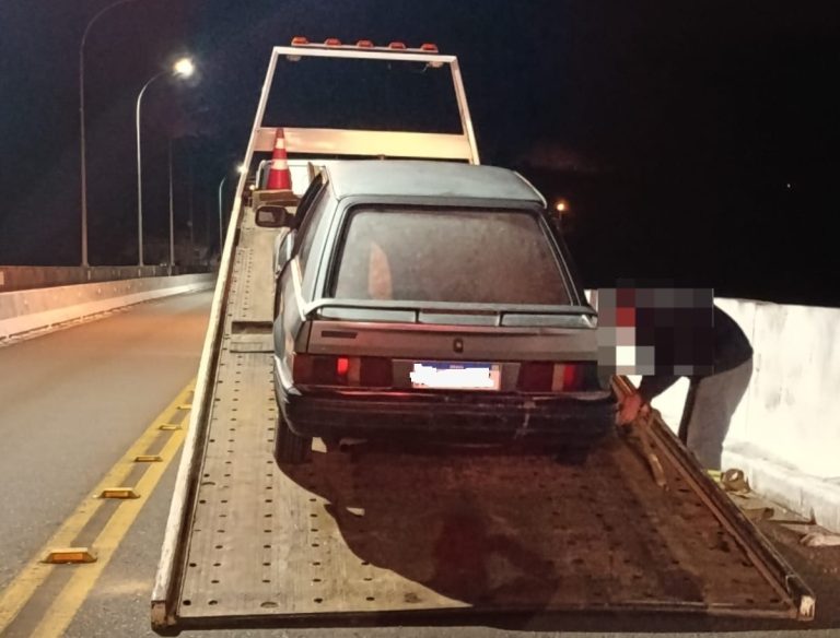 Condutor sem CNH é detido após fuga e direção perigosa em rodovia entre Campos Novos e Celso Ramos