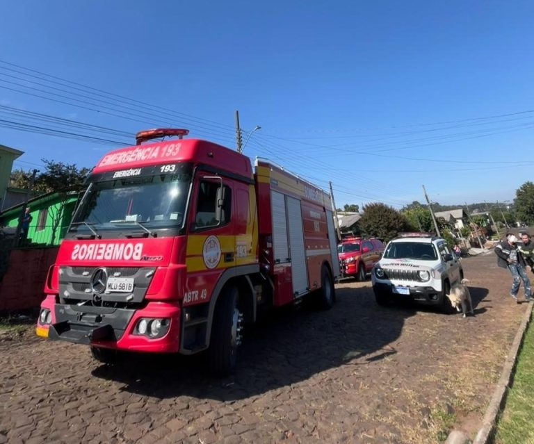Homem tenta incendiar residência após espalhar gasolina no Oeste de SC