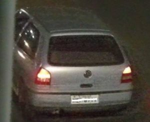 Veículo furtado é encontrado totalmente queimado em pista de motocross em Campos Novos