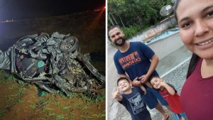 Identificados moradores de SC que morreram em gravíssimo acidente no Paraná