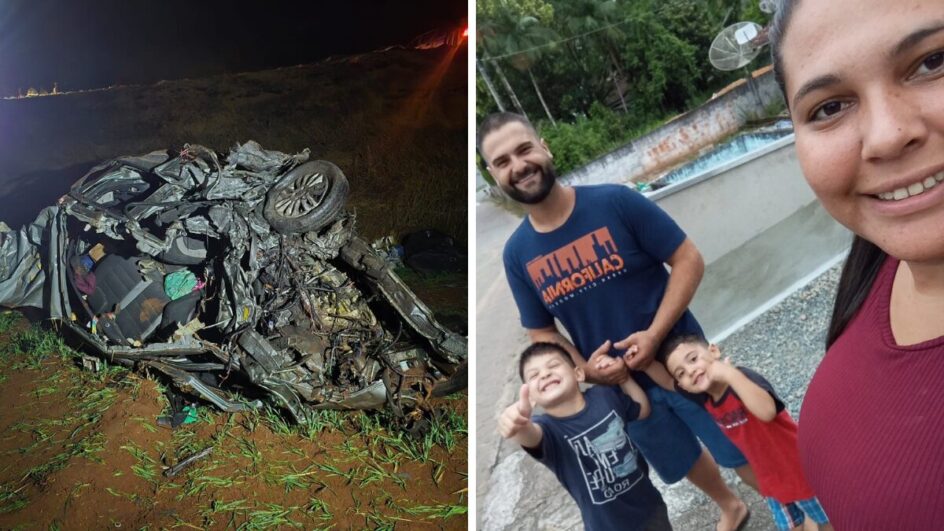 Identificados moradores de SC que morreram em gravíssimo acidente no Paraná
