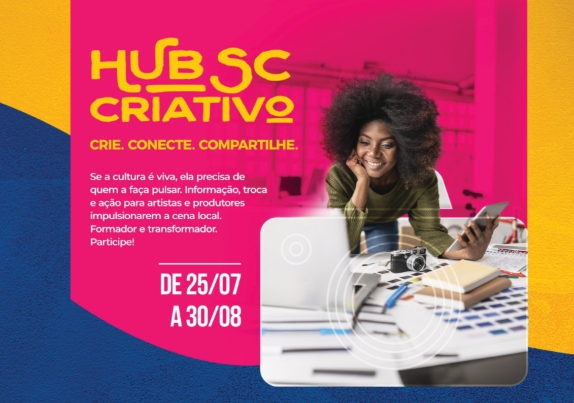 Hub SC Criativo oferece oficinas gratuitas em Joaçaba para profissionais da cultura