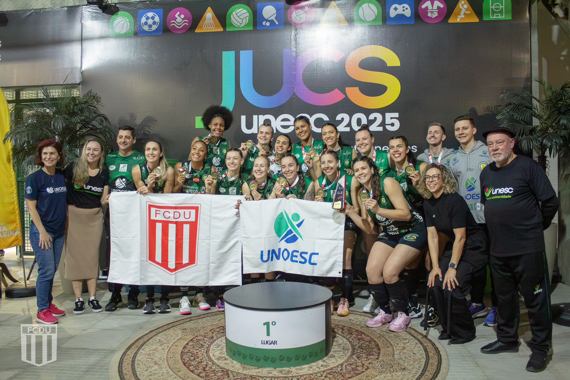 Atletas da Unoesc se destacam nos Jogos Universitários Catarinenses em Criciúma (fotos)