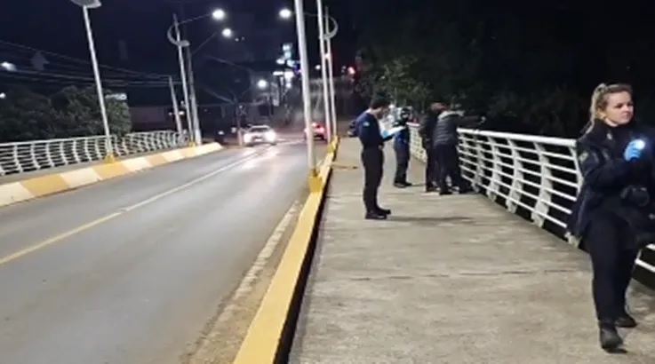 Jovem é encontrado morto no Rio do Peixe no centro de Caçador