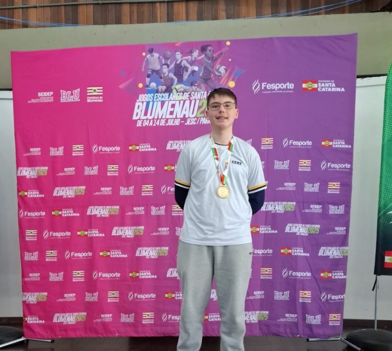 Xadrez de Joaçaba tem título inédito na categoria 12 a 14 anos dos JESC
