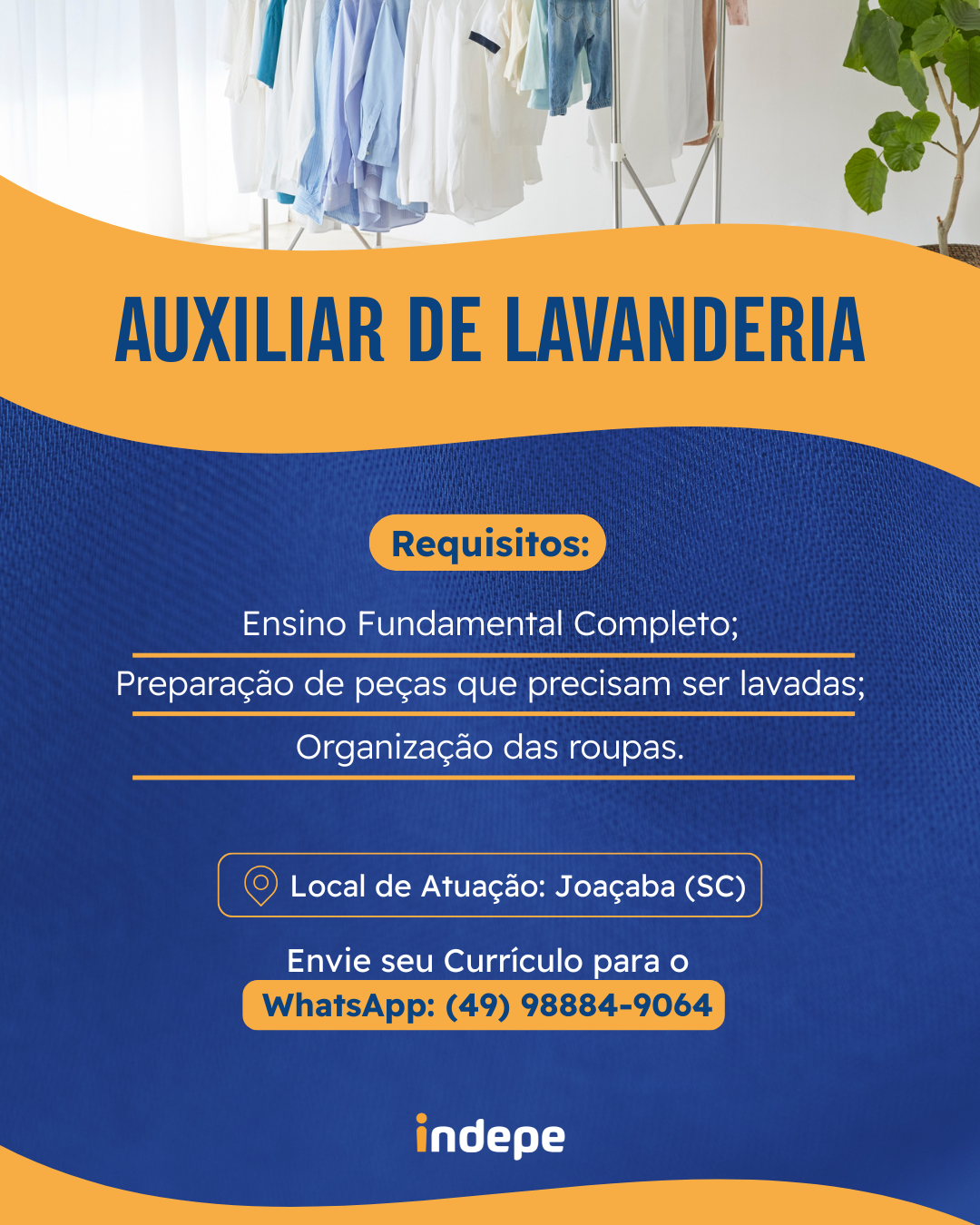Auxiliar de Lavanderia