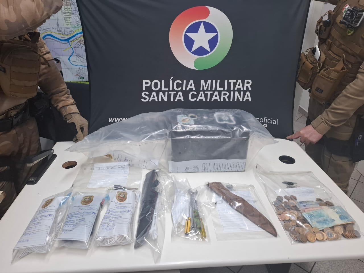 Polícia Militar apreende adolescentes suspeitos de furtos em Água Doce