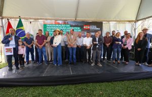 Governador inaugura pavimentação do acesso ao Distrito de Nova Petrópolis em Joaçaba