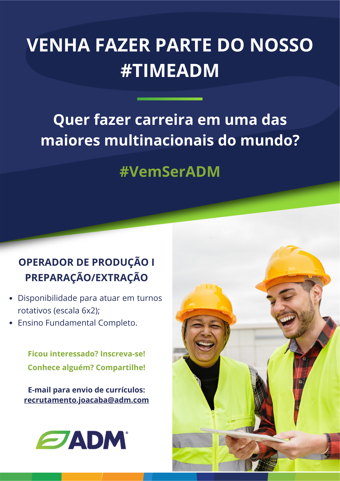 Operador de Produção I – Preparação