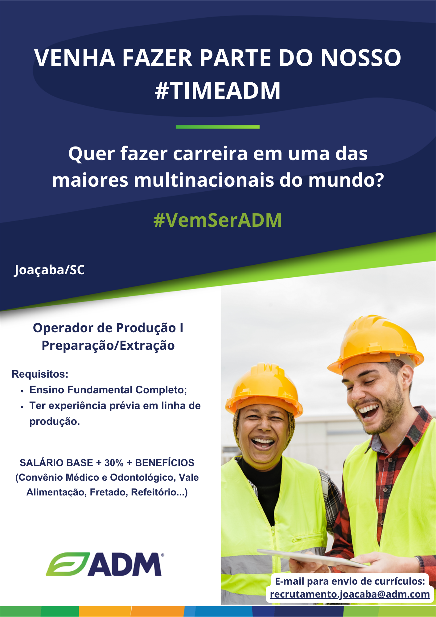 Operador de Produção I – Preparação